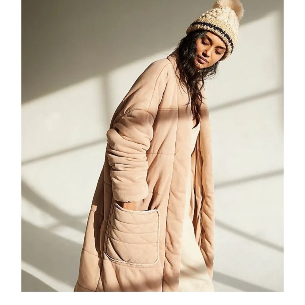 ISO. LOOKING FOR THIS.. FP Movement by Free People Quilted Coat in Tan